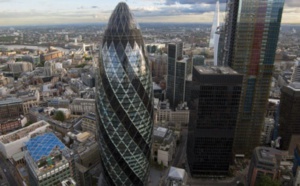 L'emblématique gratte-ciel "Gherkin" à Londres mis en vente