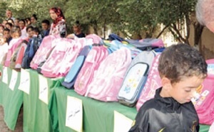 L’opération “Un million de cartables” profite aux élèves de la province de Moulay Yacoub