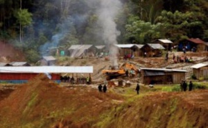 Les mines d'or illégales de la jungle colombienne dans le viseur des forces armées
