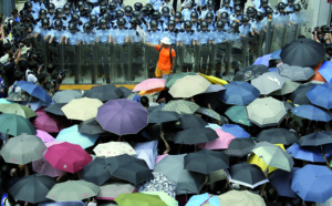 “Révolution des parapluies” à Hong Kong