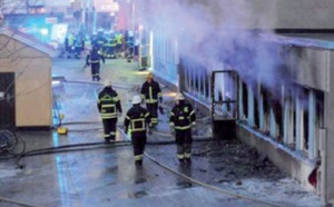 Deuxième incendie de mosquée en cinq jours en Suède