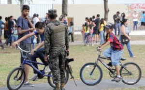 ​Face à la violence au Honduras, une oasis de toboggans et de balançoires