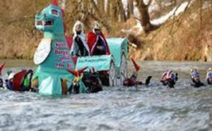 Insolite : Course dans le Danube