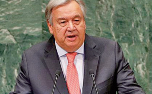 António Guterres rappelle la main tendue de Sa Majesté le Roi à l'Algérie