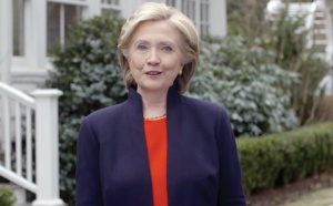 ​Hillary Clinton se lance dans la course à la Maison blanche