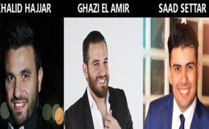 ​Saad Sattar, Khalid Hajar et Ghazi El Amir en concert à Rabat