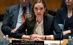 Angelina Jolie critique l'impuissance de l'ONU à mettre fin au conflit syrien