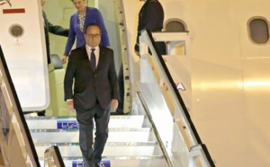 ​François Hollande, premier chef d'Etat occidental à poser le pied à Cuba