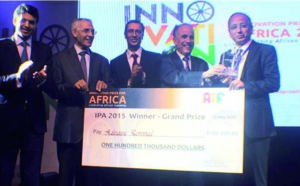 Adnane Remmal, lauréat du Prix de l’innovation pour l’Afrique 2015