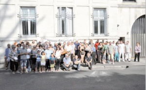 Protestation contre l’expulsion d’un lycéen marocain