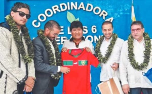 Une délégation ittihadie reçue par l’ex-président de la Bolivie