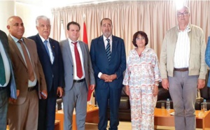 Le Premier secrétaire reçoit la tête de liste du Front arabe pour le changement