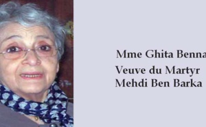Décès de Mme Ghita Bennani, veuve du martyr Mehdi Ben Barka