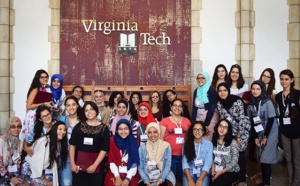 Participation de jeunes marocaines au 4ème programme d'échange TechGirls du Département d'Etat américain
