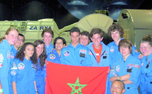 Participation de cinq lycéens marocains  à l'édition 2015 du Space Camp