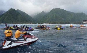 Aux antipodes de Paris, les Jeux débutent aussi à Tahiti