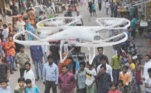 Insolite : Des drones à gaz lacrymogène