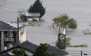 Le Japon frappé par un typhon extrêmement puissant