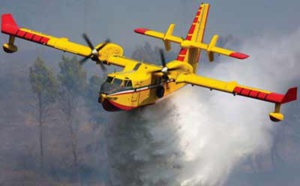 Déploiement de deux avions Canadair des FAR dans le cadre de la lutte contre les feux de forêt au Portugal