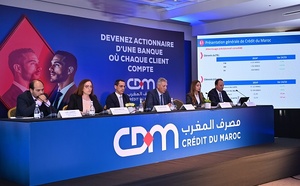 Groupe Holmarcom : lancement d'une offre de vente au public de 11,3% du capital de Crédit du Maroc