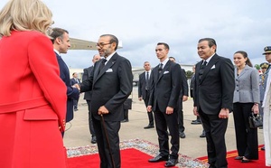 Le Président français en visite d’Etat au Royaume à l’invitation de SM le Roi