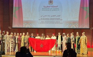 Le caftan marocain brille de mille feux à l’Unesco