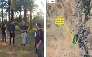 RECIT D'UN LIEU. Zagora : Domaine expérimental du palmier dattier l’INRA