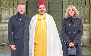 SAR le Prince Moulay Rachid représente SM le Roi à la cérémonie de réouverture de la cathédrale Notre-Dame de Paris