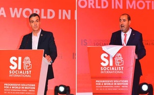 Réunion à Rabat du Conseil mondial de l'Internationale socialiste sous la présidence du président de l’IS et du Premier secrétaire de l’USFP