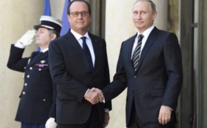 Hollande rencontre  Poutine à Moscou