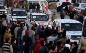 Un nouveau convoi d'aide humanitaire se dirige vers Madaya