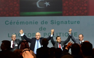 Formation du gouvernement  libyen d'union prévu par l'accord parrainé par l'ONU