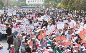 Le Maroc en grève de 24h pour dire non à la politique antipopulaire du gouvernement