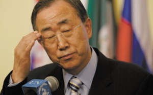 Ban Ki-moon part dans de vaines tentatives de disculpation