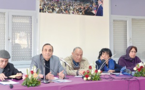 Habib El Malki lors de la journée d’étude organisée par l’USFP à Meknès   2016, l’année du renouvellement du pacte liant l’USFP au peuple marocain