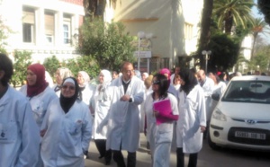 Le personnel de la santé en sit-in à travers le Maroc le 7 avril