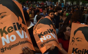 Manifestation au Pérou contre Keiko Fujimori