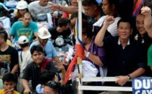 Une campagne outrancière propulse Rodrigo Duterte en pôle position de la présidentielle aux Philippines