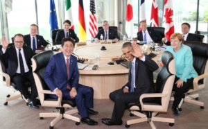 Le G7 s'ouvre sur l’économie mondiale, terrorisme et migrations à Ise-Shima au Japon