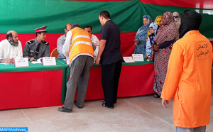 Opération de distribution de denrées  alimentaires dans les provinces de Guelmim, d’Oued Eddahab et d'Aousserd