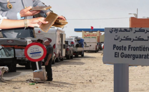 Les saisies se poursuivent au point frontalier Guergarate