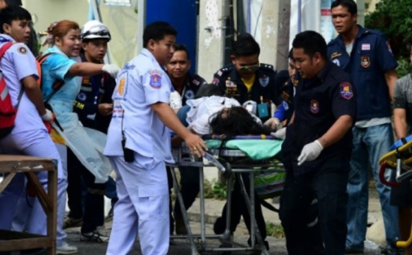 Quatre morts dans l’explosion en série de bombes en Thaïlande