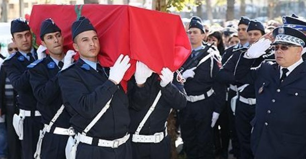 Funérailles officielles à Fès des quatre fonctionnaires de police décédés dans un accident