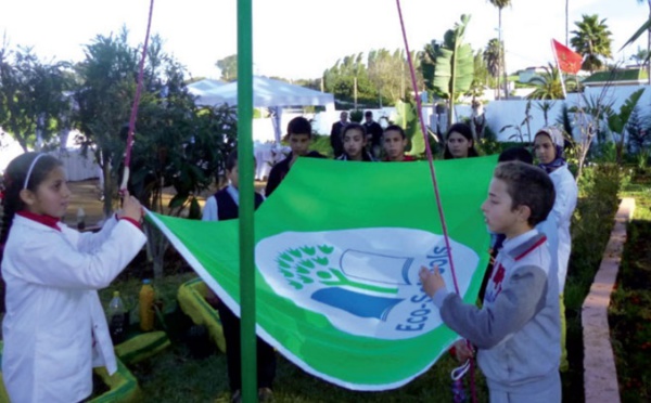 Le label "Pavillon vert" décerné à l'école la Princesse Lalla Meryem à Erfoud