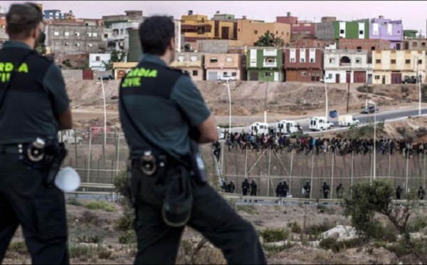 Un policier espagnol détenu pour trafic de migrants entre le Maroc et le préside occupé de Mellilia