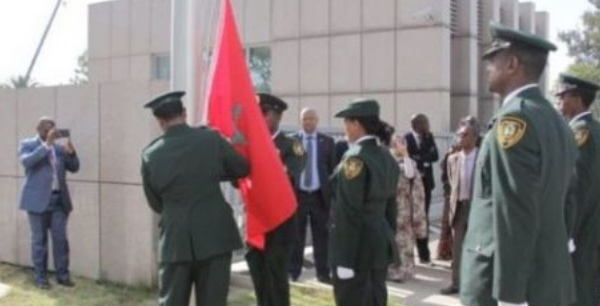 Le drapeau marocain hissé au siège de l’UA