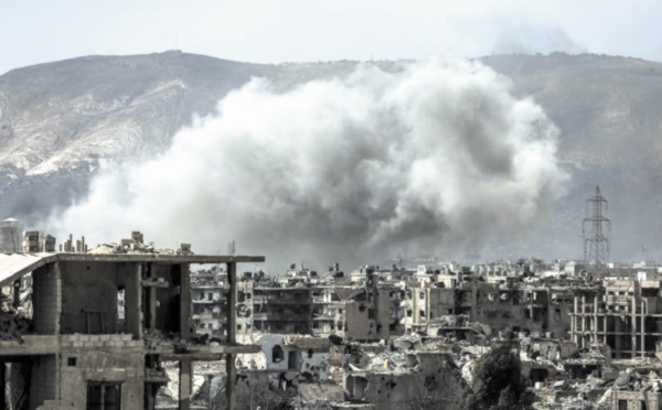 Intenses bombardements sur l'est de Damas après une attaque rebelle