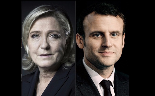 Macron et Le Pen au corps à corps