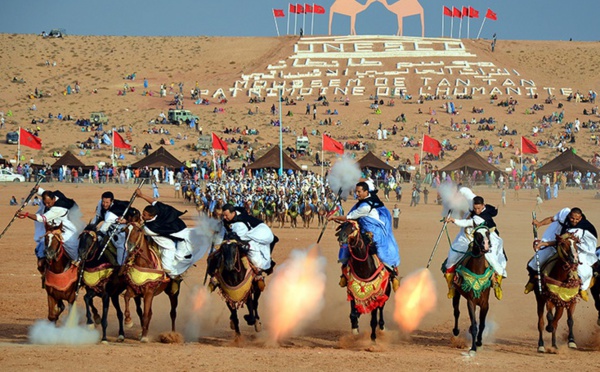 Inauguration du plus long camélodrome d’Afrique au Moussem de Tan Tan