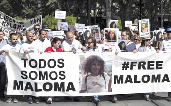 Madrid exige la libération de Maloma Morales